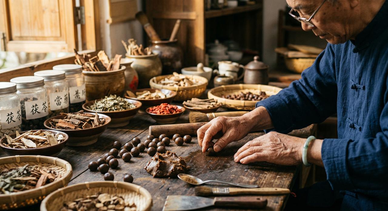 古本香珠 手工制作